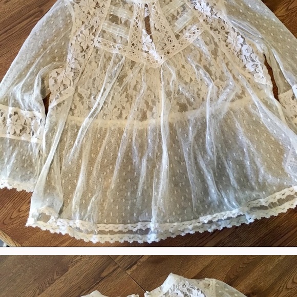 Free People lace top - Picture 2 of 7